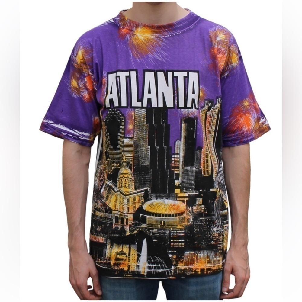 Vintage All over prints Salt Lake City T-shirt - Picture 3 of 7